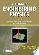 S Chand s Engineering Physics Vol 1 Book