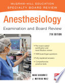 Anesthesiology Examination and Board Review 7 E