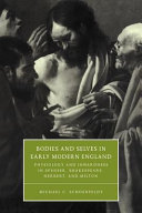 Bodies and Selves in Early Modern England