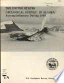 The United States Geological Survey in Alaska Book