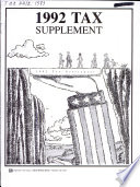 1992 Tax Supplement Book PDF