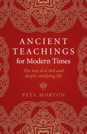 Ancient Teachings for Modern Times Pdf/ePub eBook