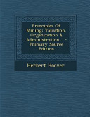 Principles Of Mining