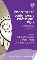 Perspectives on Contemporary Professional Work Book
