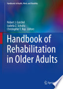 Handbook of Rehabilitation in Older Adults Book