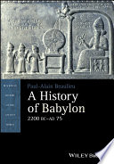 A History of Babylon  2200 BC   AD 75