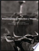 Contemporary Ranches of Texas Book PDF