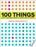 100 Things Every Designer Needs to Know About People Book