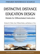Distinctive Distance Education Design: Models for Differentiated Instruction