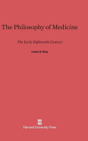 The Philosophy of Medicine Book