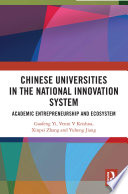 Chinese Universities in the National Innovation System Book