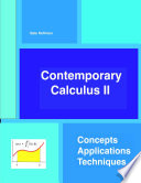 Contemporary Calculus Ii