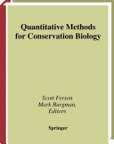 Quantitative Methods for Conservation Biology Pdf/ePub eBook