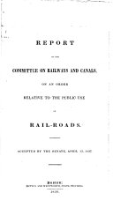 Miscellaneous Documents on the Railroads of Massachusetts