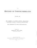 A History of Northumberland  Issued Under the Direction of the Northumberland County History Committee