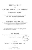 Thesaurus of English words and phrases Pdf/ePub eBook
