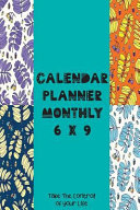 Calendar Planner Monthly 6x9