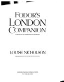 Read Pdf Fodor's London Companion