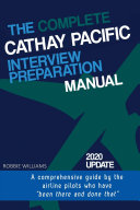 The complete Cathay Pacific Pilot Interview Manual