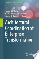 Architectural Coordination of Enterprise Transformation