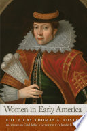 Women in Early America Book