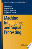 Machine Intelligence and Signal Processing Book