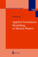 Applied Turbulence Modelling in Marine Waters