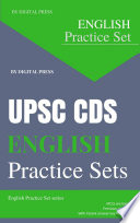 English Practice Set UPSC CDS