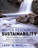 Water Resources Sustainability