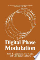 Digital Phase Modulation PDF Book By John B. Anderson,Tor Aulin,Carl-Erik Sundberg