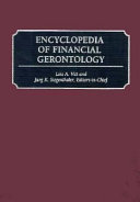 Encyclopedia of Financial Gerontology Book