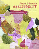 Special Education Assessment Book