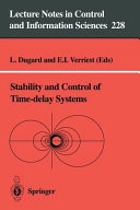 Stability and Control of Time delay Systems