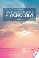 Research Methods and Statistics in Psychology Book