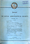 Journal of the Royal Aeronautical Society