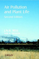 Air Pollution and Plant Life Book