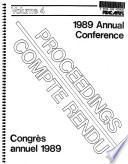 Annual Conference Proceedings, Roads and Transportation Association of Canada
