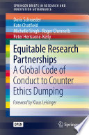 Equitable Research Partnerships Book