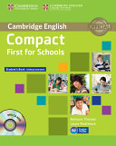 Compact First for Schools Student's Book Without Answers with CD-ROM