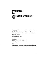 Progress in Acoustic Emission Book