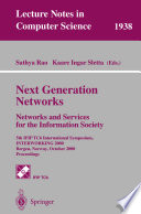 Next Generation Networks. Networks and Services for the Information Society
