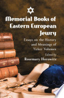 Memorial Books of Eastern European Jewry Book PDF