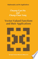 Vector Valued Functions and their Applications