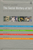 The Social History of Art Book