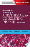 Handbook for Stoelting s Anesthesia and Co Existing Disease Book PDF