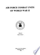 Air Force Combat Units of World War II Book