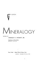Manual of Mineralogy Book