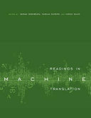 Readings in Machine Translation