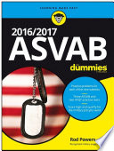 2016   2017 ASVAB For Dummies Book