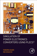Book Simulation of Power Electronics Converters Using PLECS   Cover